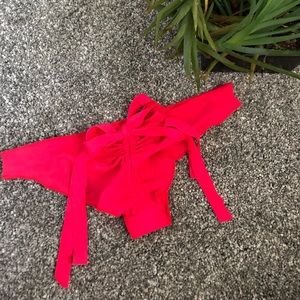 Pink Stone Fox Bikini Bottoms